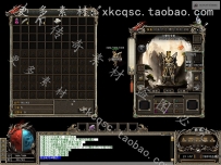 传奇UI界面/翎风引擎暗黑沉默专属风登录游戏背景三职业素材lf-40